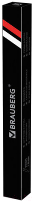Ручка шариковая Brauberg Slim Black / 141402