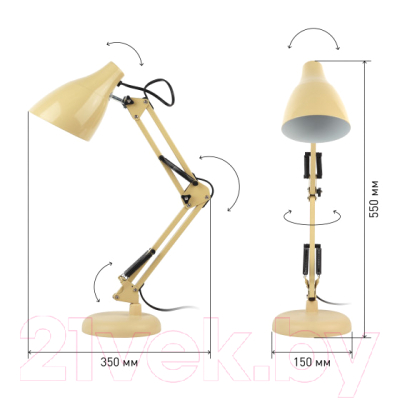 Настольная лампа ЭРА N-123-Е27-40W-BG / Б0047198