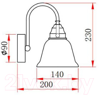 Бра Rivoli Avrora 5055-701 / Б0047344