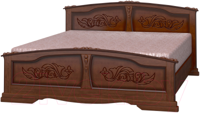 Полуторная кровать Bravo Мебель Елена 120x200 - фото