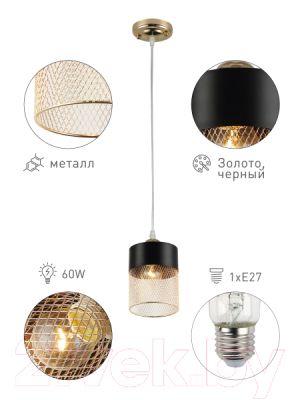 Потолочный светильник Rivoli Hulda 9068-201 / Б0047523