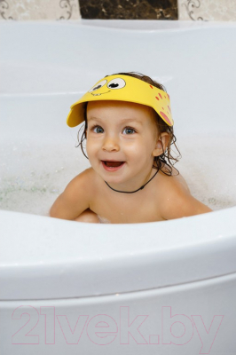 Козырек для мытья головы Roxy-Kids Желтый жирафик / RBC-492-Y