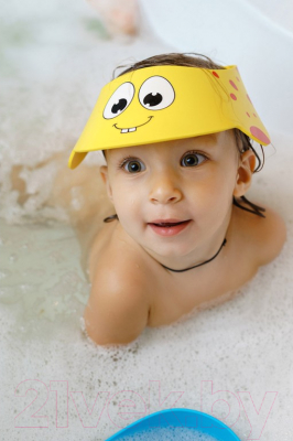 Козырек для мытья головы Roxy-Kids Желтый жирафик / RBC-492-Y