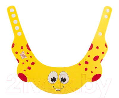 Козырек для мытья головы Roxy-Kids Желтый жирафик / RBC-492-Y