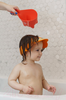 Козырек для мытья головы ROXY-KIDS Рыжий Лисёнок / RBC-492-O