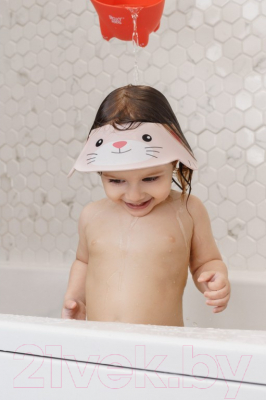 Козырек для мытья головы Roxy-Kids Серый котенок / RBC-492-GY