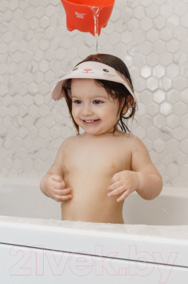 Козырек для мытья головы Roxy-Kids Серый котенок / RBC-492-GY