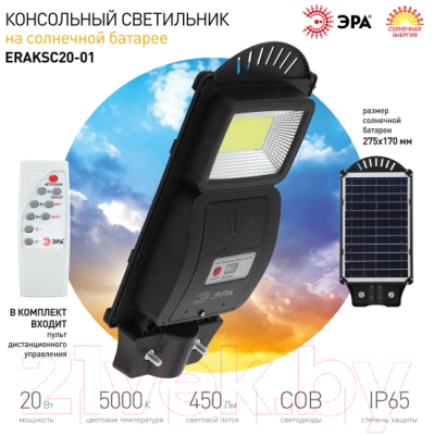 Светильник уличный ЭРА Б0046791