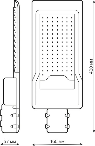 Светильник уличный Gauss 629534300