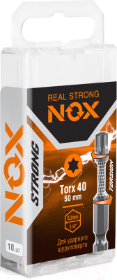 Набор бит Nox Strong Torsion E6.3 Tx-40-50 / 339405 - фото