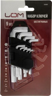 Набор ключей LOM 2354387