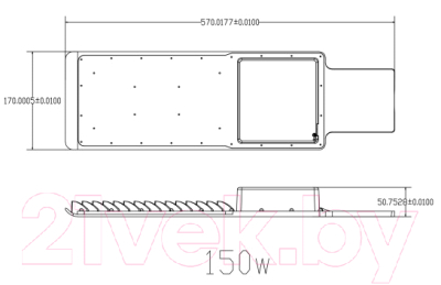 Светильник уличный ЭРА SPP-503-0-50K-120 / Б0047166