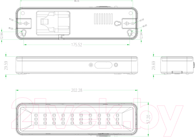 Светильник аварийный ЭРА DBA-105-0-20 / Б0044398