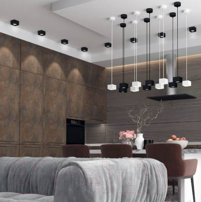 Точечный светильник Novotech Over 358654 (черный)