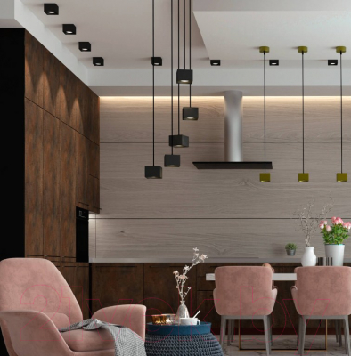 Точечный светильник Novotech Over 358654 (черный)