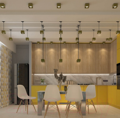 Точечный светильник Novotech Over 358670 (золото)