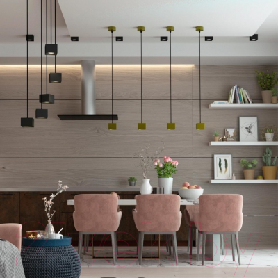 Потолочный светильник Novotech Over 358672 (золото)