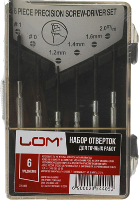 Набор отверток LOM 2354405