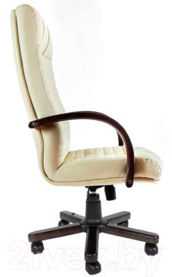 Кресло офисное Деловая обстановка Атлант Экстра кожа люкс