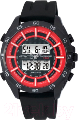 Часы наручные мужские Q&Q DE08J542Y - фото