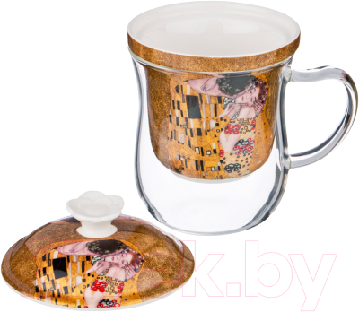 Чашка-заварник Lefard Поцелуй / 104-515