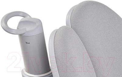 Кресло детское FunDesk Solerte с подставкой для ног (серый)