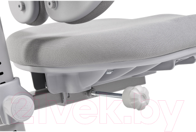 Кресло детское FunDesk Solerte с подставкой для ног (серый)