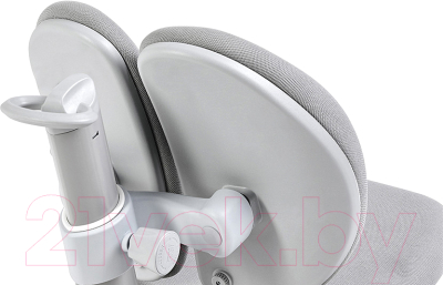 Кресло детское FunDesk Solerte с подставкой для ног (серый)