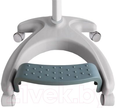 Кресло растущее FunDesk Cielo с подставкой для ног (серый)