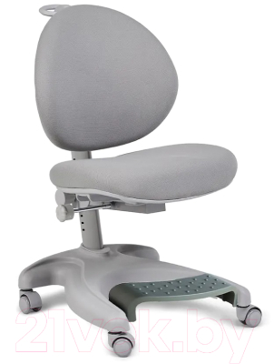 Кресло растущее FunDesk Cielo с подставкой для ног (серый)
