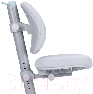 Кресло растущее FunDesk Cielo с подставкой для ног (серый)