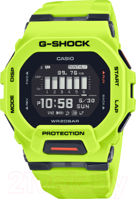 Часы наручные мужские Casio GBD-200-9E - фото