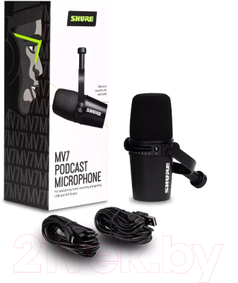 Микрофон Shure MV7-K