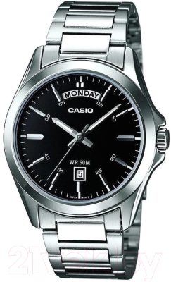 Часы наручные мужские Casio MTP-1370D-1A1 - фото