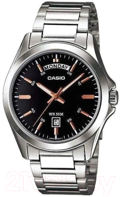 Часы наручные мужские Casio MTP-1370D-1A2 - фото