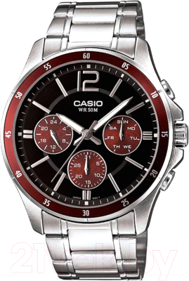 Часы наручные мужские Casio MTP-1374D-5A - фото