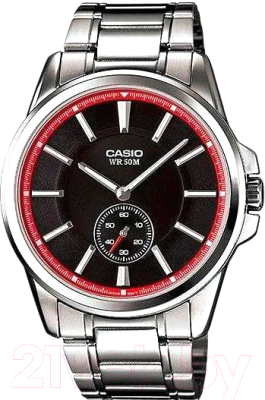 Часы наручные мужские Casio MTP-E101D-1A2 - фото