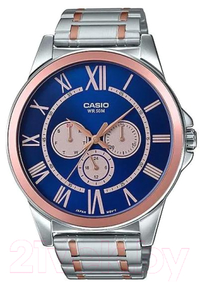 Часы наручные мужские Casio MTP-E318RG-2B - фото