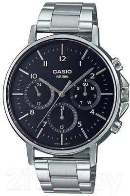 Часы наручные мужские Casio MTP-E321D-1A - фото