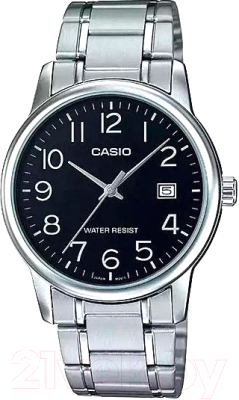 Часы наручные мужские Casio MTP-V002D-1B - фото