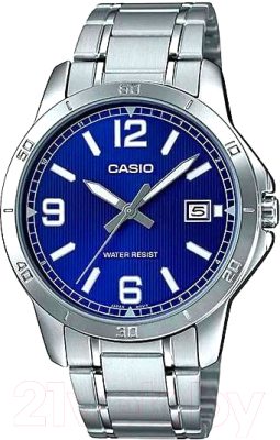 Часы наручные мужские Casio MTP-V004D-2B - фото