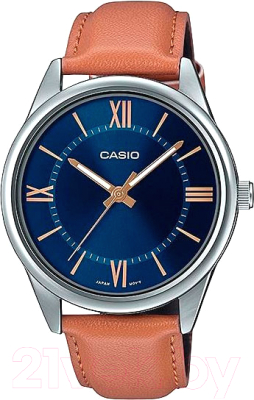 Часы наручные мужские Casio MTP-V005L-2B5 - фото