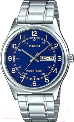 Часы наручные мужские Casio MTP-V006D-2B - фото