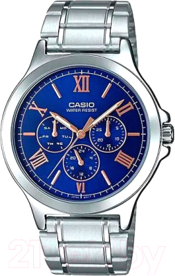 Часы наручные мужские Casio MTP-V300D-2A - фото