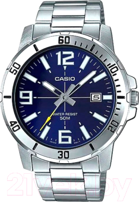 Часы наручные мужские Casio MTP-VD01D-2B - фото