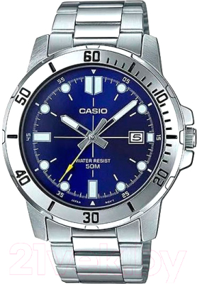 Часы наручные мужские Casio MTP-VD01D-2E - фото
