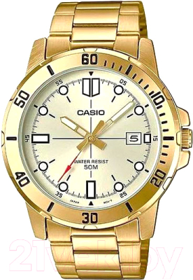 Часы наручные мужские Casio MTP-VD01G-9E - фото