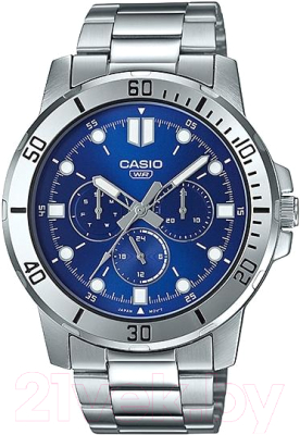 Часы наручные мужские Casio MTP-VD300D-2E - фото