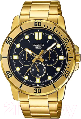 Часы наручные мужские Casio MTP-VD300G-1E - фото