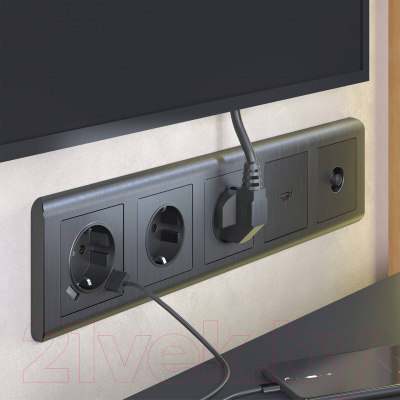 Рамка для выключателей и розеток Werkel W0052104 / a051271